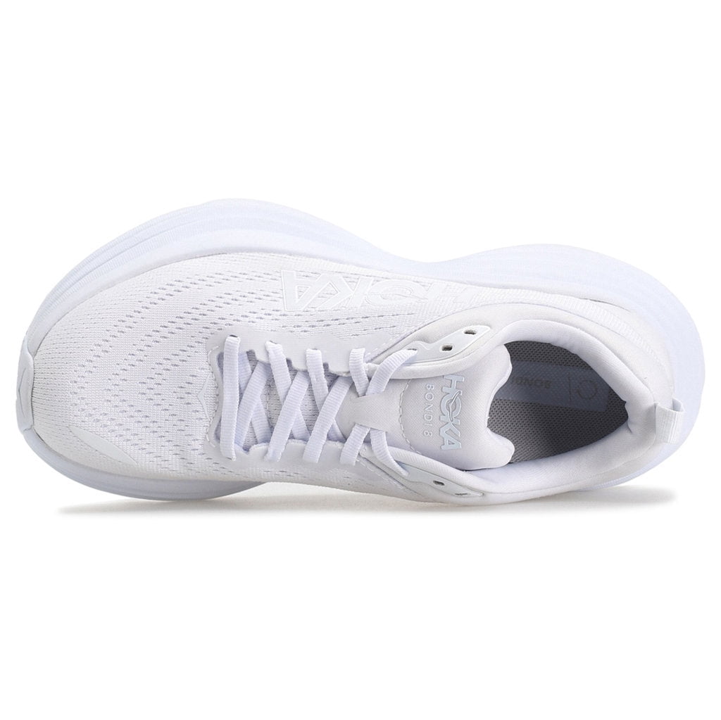 Hoka One Mens Bondi 8 Road Running Shoes - White - 13  display picture 2