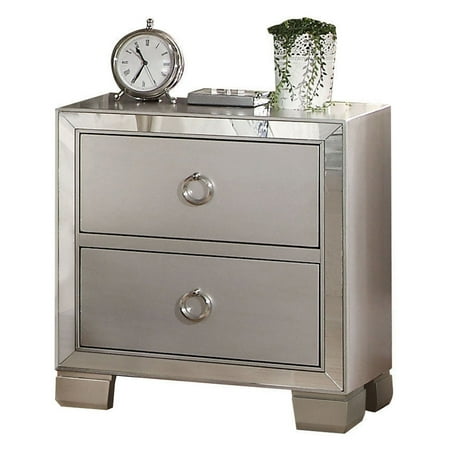 - Acme Furniture Voeville II Platinum Nightstand