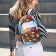thumbnail image 2 of Geaub trip to london durable canvas backpack: stylish, lightweight, and spacious with adjustable straps, 2 of 7