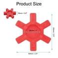 thumbnail image 2 of L099/L100 Jaw Coupling Insert for L Jaw Coupling L-Jaw Coupler Set, Red, 2 of 6