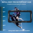 thumbnail image 2 of 2026 Underwater Snorkeling Diving Phone Case for Phone 17/16/15/14/13/12Pro Max/Galaxy S25/S24/S23.(50ft/15m) Professional Scuba Dive Waterproof Case Underwater Photo Video, 2 of 7