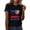 Black, variant on 250 Years of Freedom Short Sleeve Tee – Women's USA 250th Anniversary Shirt, American Eagle Patriotic Top, Casual Wear for 2026 Events,Independence Day Gift Recommendations(Pink,M)