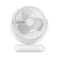 thumbnail image 1 of Ventilateur Mini Rechargeable USB en Forme de Lune avec Batterie 1200mAh 3 Vitesses, 1 of 8