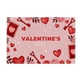 thumbnail image 2 of Valentine's Day Placemats, Red Love Heart Table Mats for Kitchen Dining, Wedding Anniversary Decor, 2 of 6
