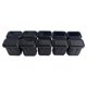 thumbnail image 1 of 10 tapones de extremo de palo de hockey, accesorios de palos de hockey, tapones de cola de hockey reemplazables para deportes de hockey sobre hielo y 184 cm x 262 cm, 1 of 8