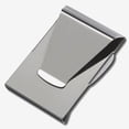 thumbnail image 3 of Slim Clip - Clip de dinero de doble cara contiene hasta 30 billetes en un lado y 6 tarjetas de crédito para hombres y mujeres (cromo negro) SLIM CLIP SCCH-MO-C, 3 of 4