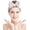 Grey, variant on Head Scarf Women's Soft Coral Velvet Bow Spa Headband 1Pc for Makeup & Shower Gentle Hair Wrap for Face Washing Skincare and Daily Beauty Routines