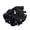 Black, variant on mdesiwst Hair Tie Imitation Pearls Large Elastic Hair Band Double Layer Soft Fabric Hair Scrunchie Hair Accessories