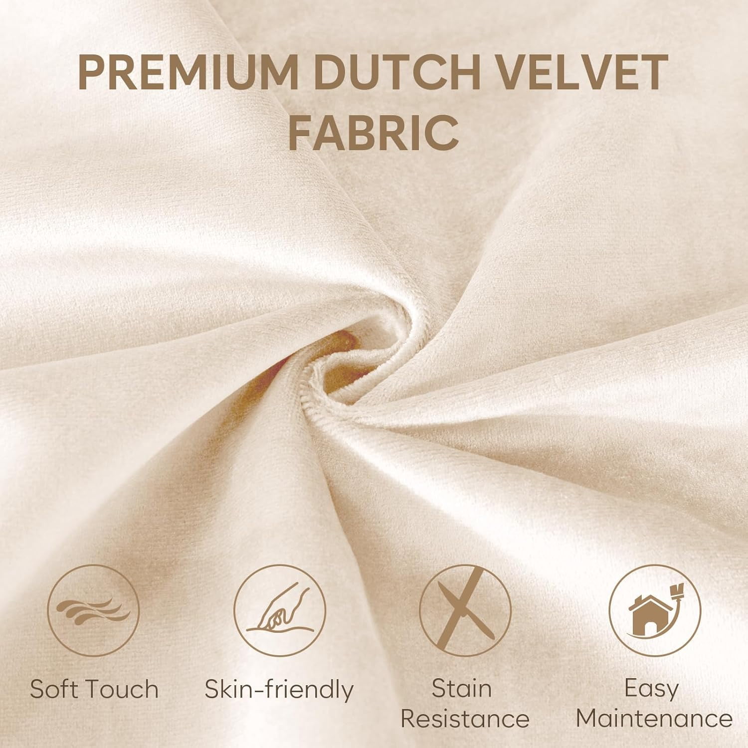 3 Ft Bean Bag Chair, Memory Foam Bean Bag Chairs for Adults with Filling, Round Bean Bag Sofa with Filler Included, Beanbags with Soft Dutch Velvet Fabric,3 Foot,Beige