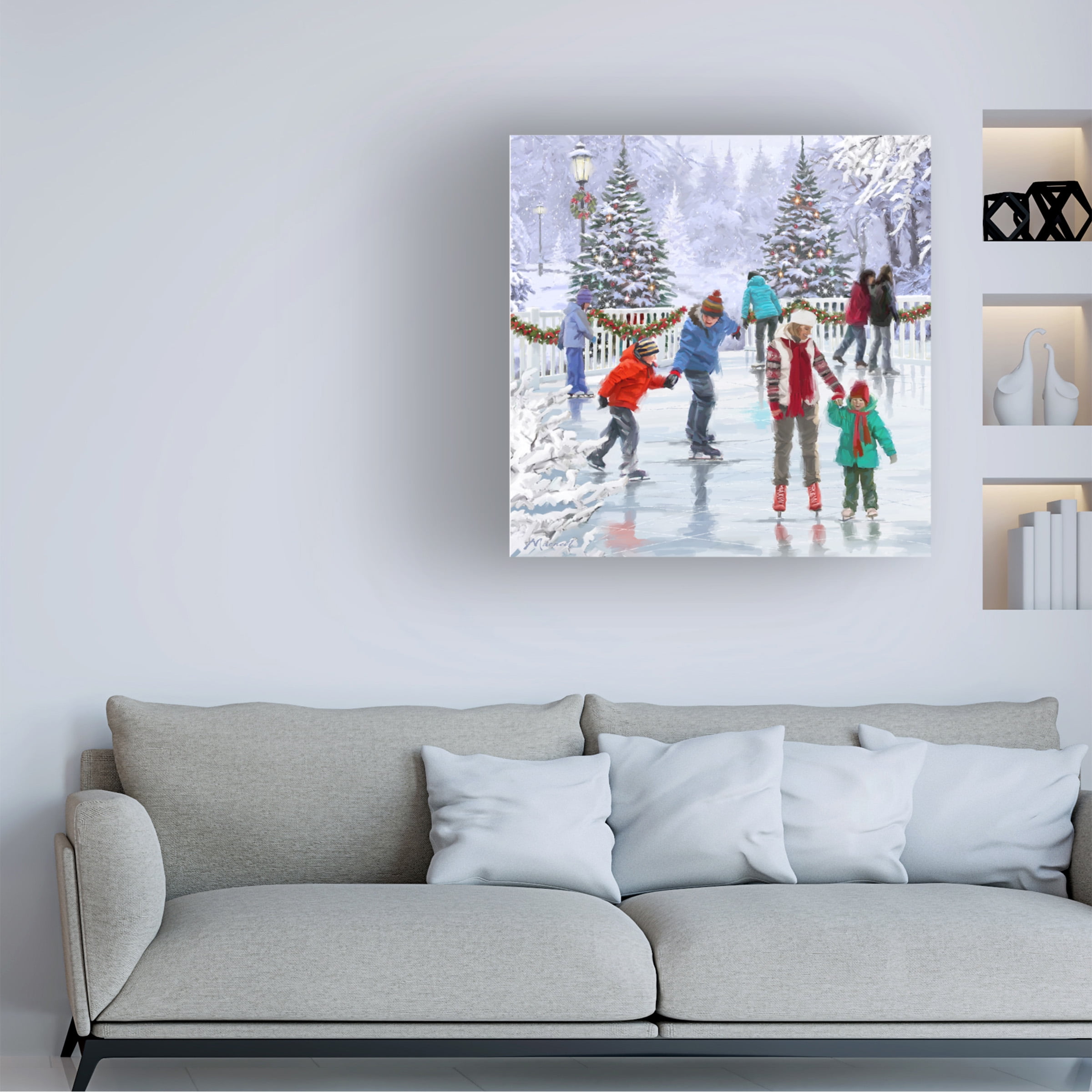 The Macneil Studio 'Skaters' Canvas Art