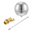 thumbnail image 2 of 1pc Stainless Steel Water Tower Tank Floating Ball Water Level Controller (DN20), 2 of 5