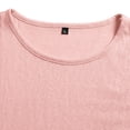 thumbnail image 7 of FINALGANG Mens Scoop Neck Short Sleeve Tee Soft Stretchy Relaxed Fit Plain Solid Color Everyday Basic Casual Top Leisure TShirts Pink S, 7 of 7