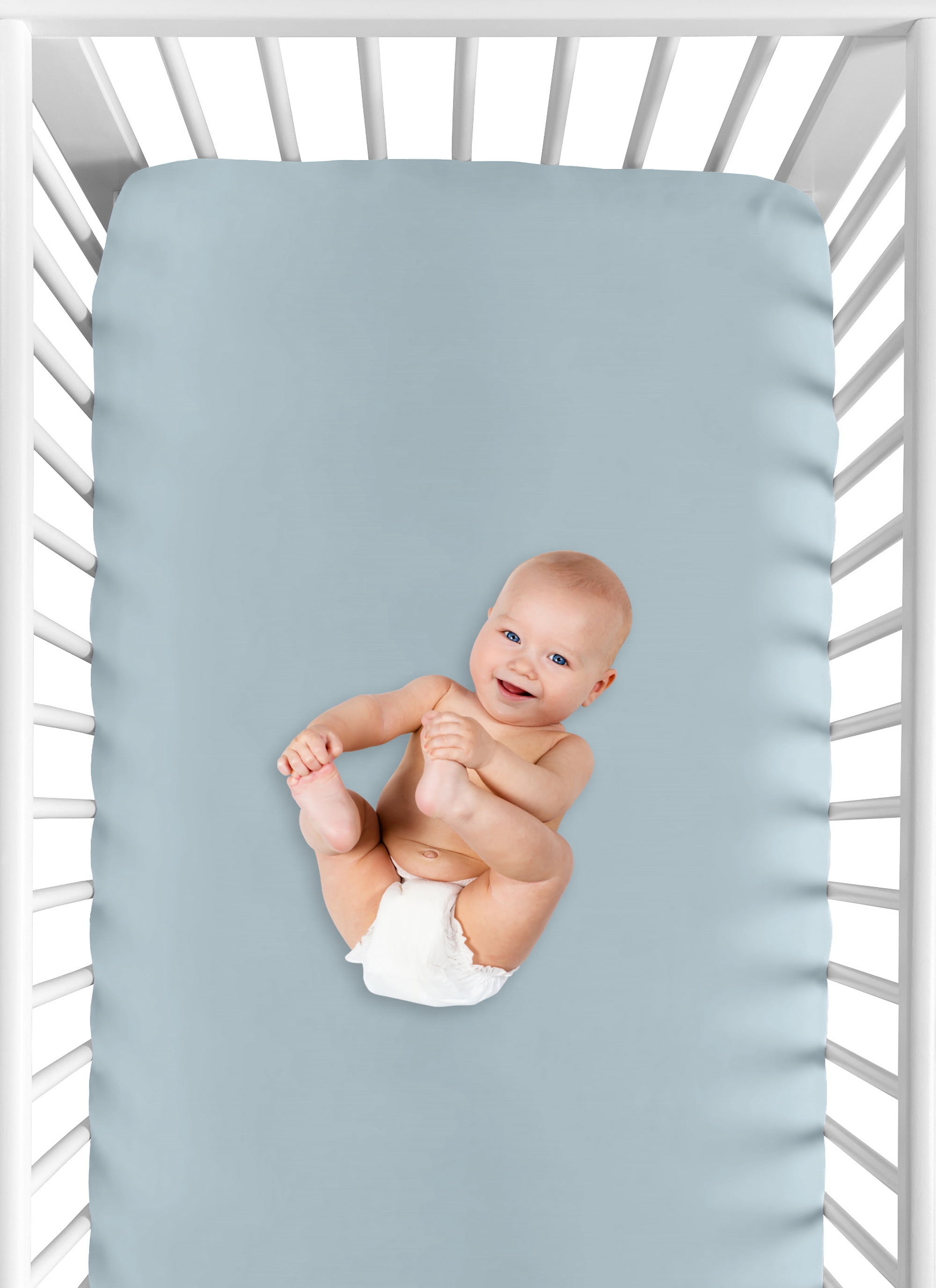 Sweet Jojo Designs Airplane Red and Blue Boy Fitted Crib Sheets Set 3 Piece