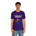 thumbnail image 4 of Unisex Jersey Short Sleeve Tee Probably on the naughty list but who cares, 4 of 10