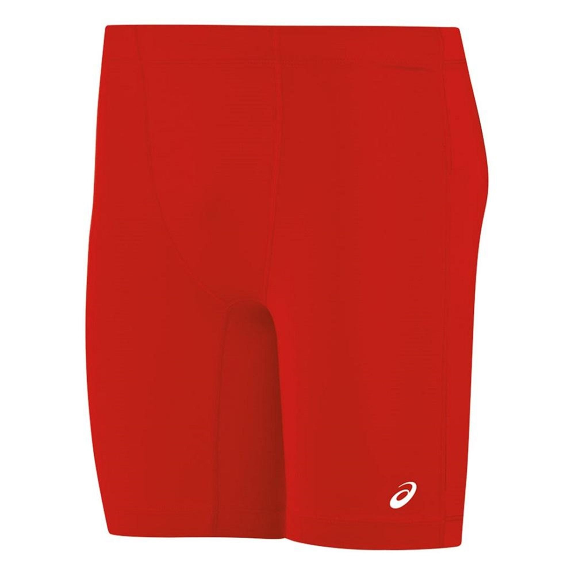ASICS Mens Enduro Fitted Athletic Workout Shorts, Red, X-Small