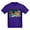 Purple, variant on CafePress - Vintage Santa Sleigh T Shirt - Dark T-Shirt Kids XS-XL