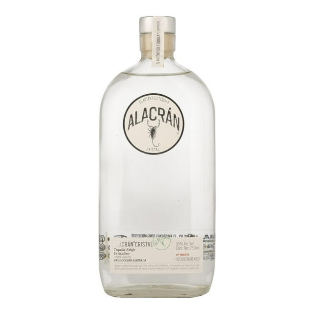Paquete de 3 Tequila Alacran Cristal Añejo 750 ml