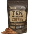 thumbnail image 2 of Mushroom Coffee Organic (60 Servings) 10 Mushrooms (Lion’s Mane, Cordyceps, Turkey Tail & Other) Mixed With Gourmet Arabica Instant Immune Boosting Coffee for Focus & Gut Health Support, 2 of 5