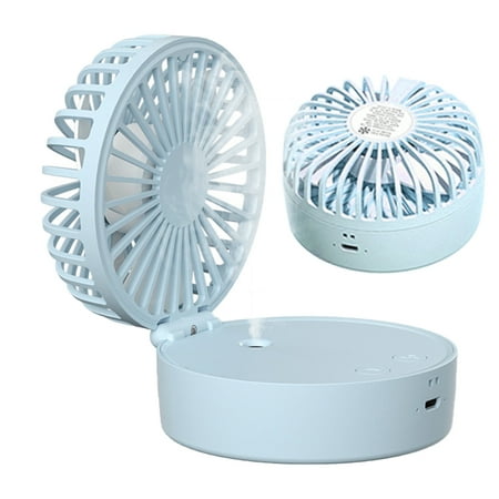 

Handheld Fan Rechargeable Portable Mini Personal Fan Handheld USB Rechargeable Air Conditioner Mute Electric Portable Mini Foldable USB Rechargeable Neck Hanging Air Cooling Fan Power Bank