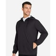 thumbnail image 2 of North End NE75 Men's Network Lightweight Jacket-Black Heather-XL, 2 of 3