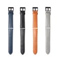 thumbnail image 2 of Mistaha 20mm Genuine Leather Band Quick Release Smart Watch Strap with Buckle Adjustable Wristband for, 2 of 8