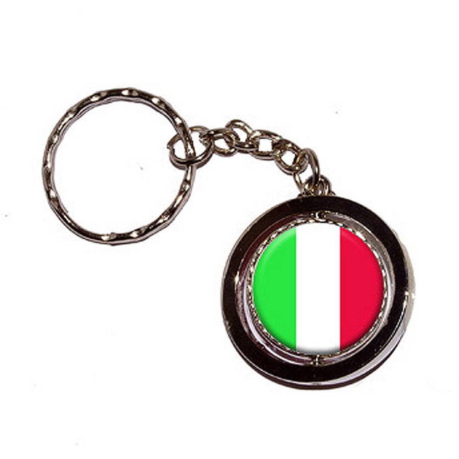 BW Keyring Circle Monza Italy Italian Flag Travel  #40560
