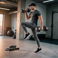 thumbnail image 2 of FLYBIRD Adjustable Dumbbell, 55LB/110LB Single Dumbbell for Home Gym Exercise & Fitness, 5-IN-1 Fast Adjustable Weights with Anti-Slip Handle (2 Weight Option), 2 of 6