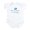 Cloud White, variant on CafePress - Soap & Baptism Infant Bodysuit - Baby Light Bodysuit, Size Newborn - 24 Months