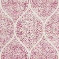thumbnail image 3 of SAFAVIEH Madison Leighton Geometric Area Rug, Cream/Fuchsia, 6'7" x 9'2", 3 of 10