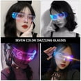 thumbnail image 4 of ADDHAT Gafas Para Fiesta Con Iluminación LED Acrílica Multicolor Para Uso En Eventos Y Ambientes Festivos, 4 of 8