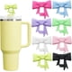 thumbnail image 1 of Pack de 8 Tapas para Popotes en Forma de Corazón con Moño - Cubiertas de Silicona para Tazas Stanley y Popotes Reutilizables de 10mm, 1 of 4