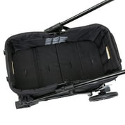 Baby Trend Expedition 2-in-1 Stroller Wagon Plus, Ultra Black