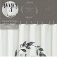 thumbnail image 2 of VHC Brands, Sawyer Mill Sheep Shower Curtain, Black, 72x72, 2 of 6