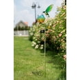 thumbnail image 6 of Teresa's Collections 42''H Bird Solar Garden Lights for Garden Decor, Outdoor Metal Flower Solar Yard Stake Lights for Lawn Patio Yard Decor, Gifts for Mom Grandma, 6 of 14
