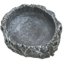 Crawling Pet Food Feeder Snake Lizard Turtle Water Feeding Dish Reptile Water Bowl Tortoise Habitat Bowl