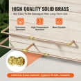 thumbnail image 3 of VEVOR Raccords de Tuyaux 1/2 Pouces 12 Pcs Laiton Raccord Droit pour Système d'Air, 3 of 9