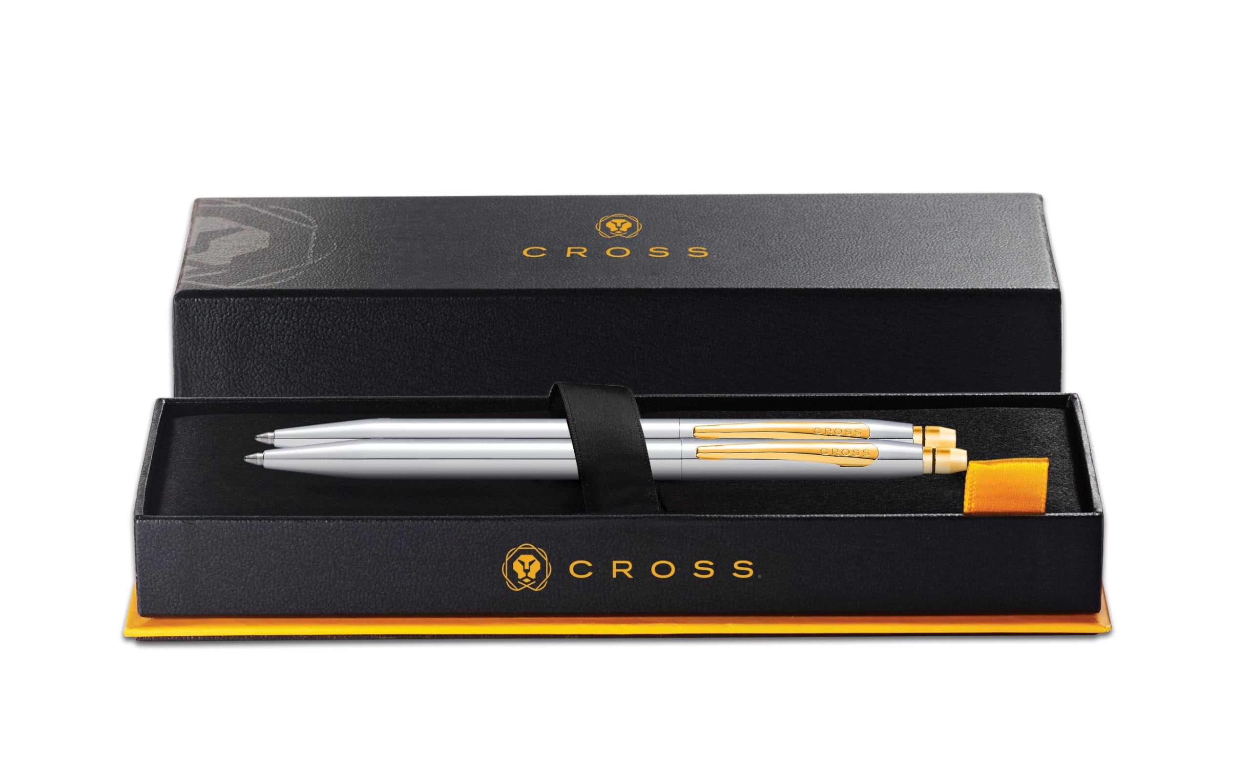 Cross Click™ Medalist® Chrome with Gold-tone Appointments Ballpoint Pen