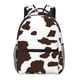 thumbnail image 1 of Disketp Brown Cow Mochila Estampada para Hombre y Mujer – Mochila Ligera Clásica con Múltiples Bolsillos para Universidad, Trabajo y Viajes-One Size, 1 of 5