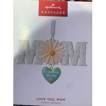 Love You Mom Hallmark Keepsake Christmas Ornament 2022