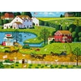 thumbnail image 3 of Buffalo Games Charles Wysocki Jolly Hill Farms 500-Piece Interlocking Jigsaw Puzzle for Adults Ages 14+, 3 of 6