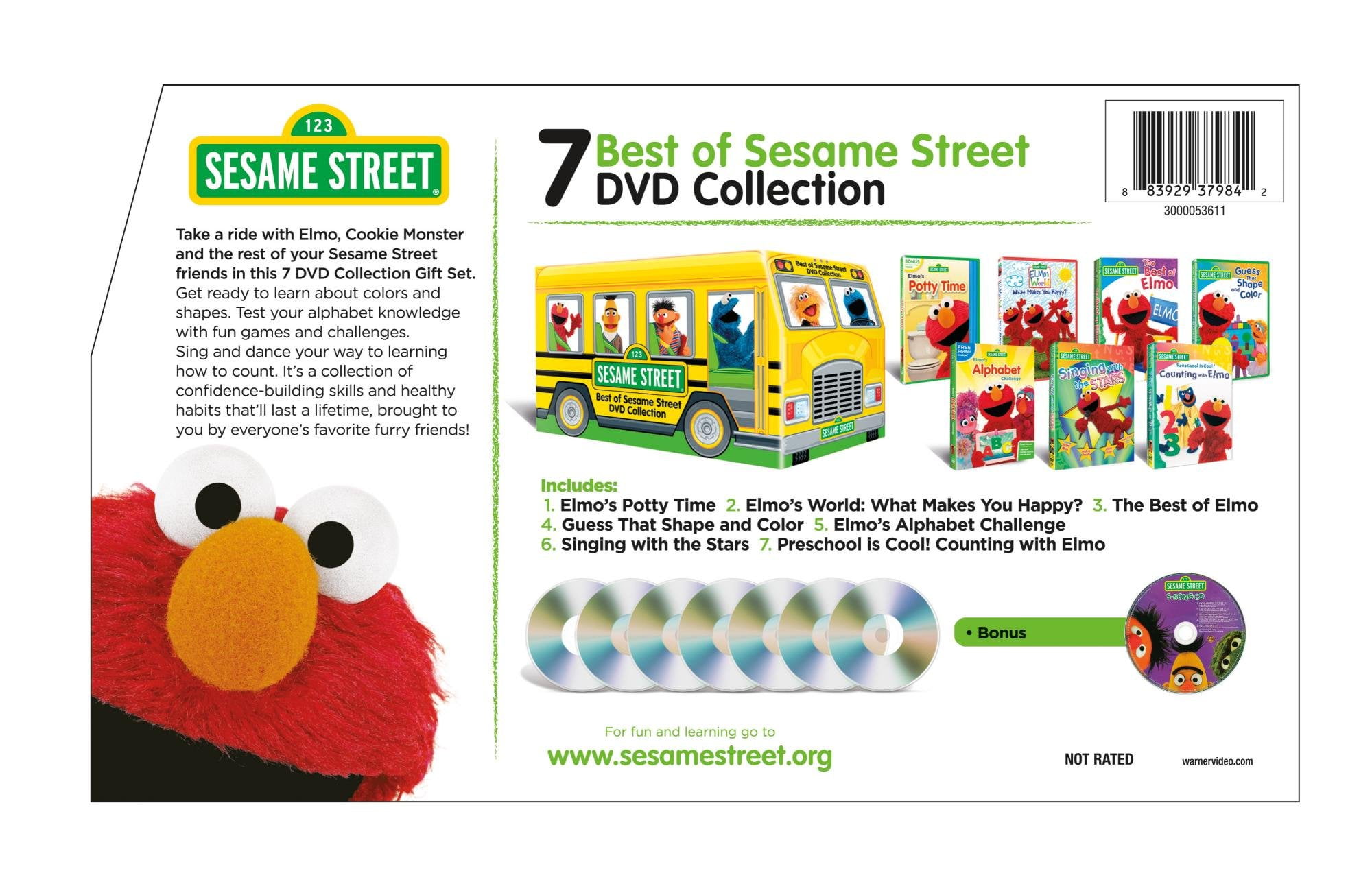 Best of Sesame Street Collection (DVD) - Walmart.com