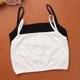 thumbnail image 1 of cotton teenage girl underwear white straps puberty Students vest bra no steel sponge bras for kids training braBlack He Qiyong unisex, 1 of 1