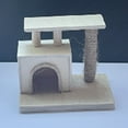 thumbnail image 4 of Mini House Cat Tower Creative Small Mini Cat Climbing Frame Dolly House Decor Cat Tree for Household Kindergarten Children, 4 of 6