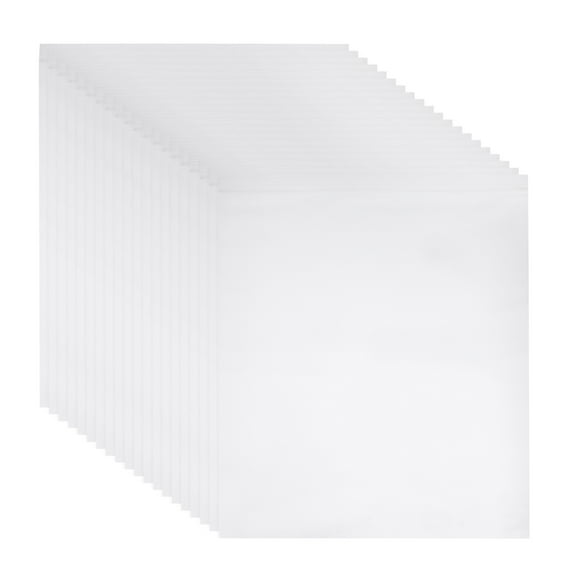 Uxcell 20Pcs Clear Plastic Bags 18" x 14" Zipper Resealable Lock Bags 4mil Small Reclosable Poly Bags for Small Business, Jewelry, Storage, Packaging