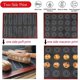 thumbnail image 4 of Silicone 30x40 cm Reversible Printed Macaron Puff Baking Mat, 4 of 5