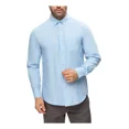 thumbnail image 1 of Camisa Blanco Hombre Slim Fit Strech Calidad Casual Formal, 1 of 5