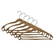 Velvet-soft, Micro-fiber Hanger made with IngeoTM - Earth Friendly (Male, 5pk)