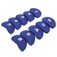 thumbnail image 1 of 10-Piece Club Protective Rod Cap Sleeves Set for Enhanced Grip and Durability, 1 of 4