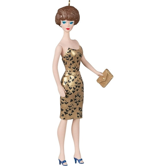 Hallmark Keepsake Christmas Ornament 2022, Bubble Cut Barbie