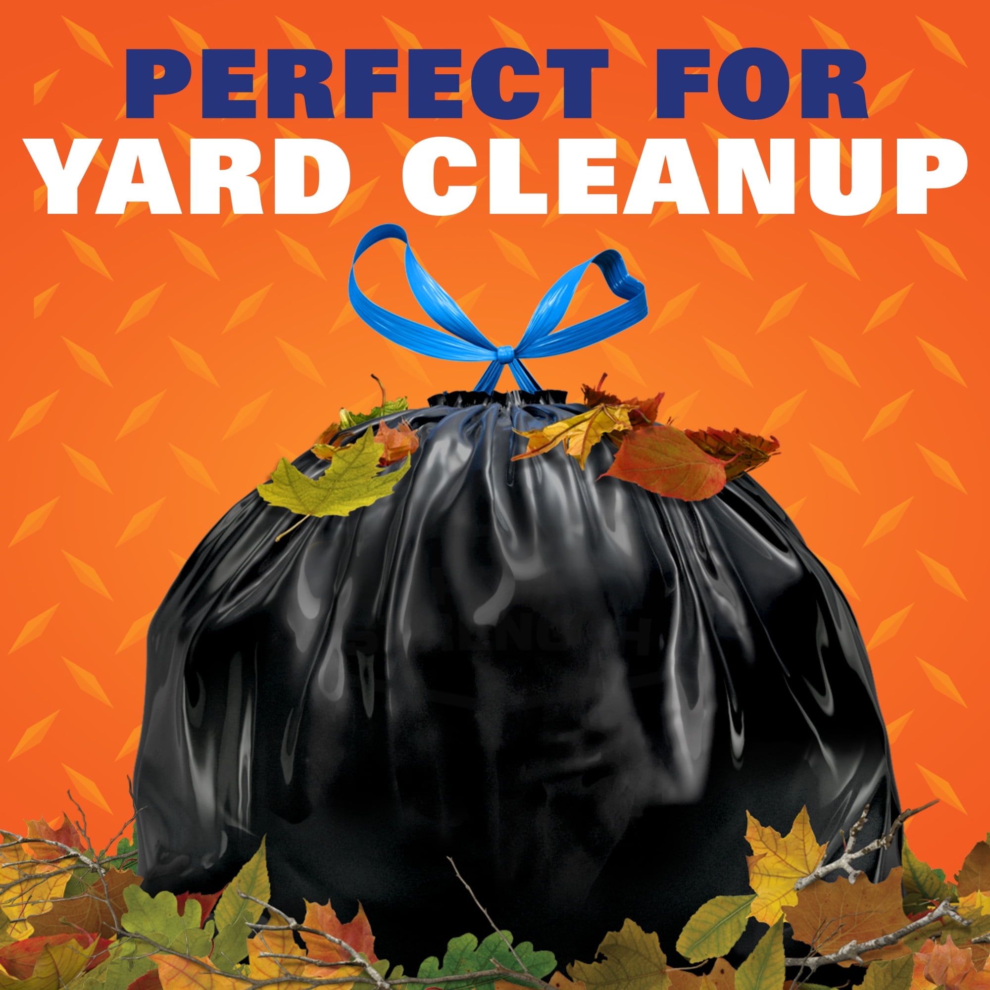 2 Pack - Hefty Strong Lawn & Leaf Trash Bags, 39 gallon, 20 Count